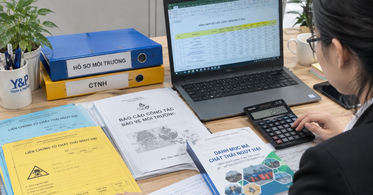 hướng dẫn làm báo cáo chất thải nguy hại tại Phú Thọ hướng dẫn làm báo cáo chất thải nguy hại tại Phú Thọ