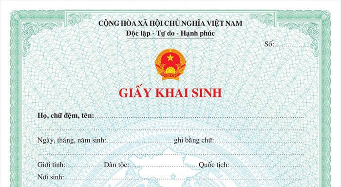 Giấy khai sinh