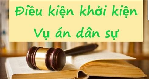Điều kiện khởi kiện vụ án dân sự