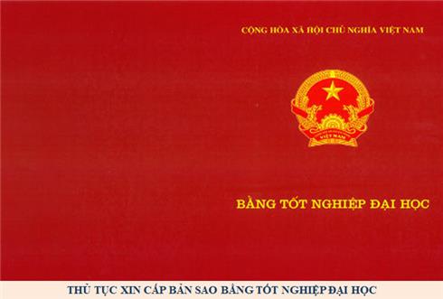 Thủ tục xin cấp lại bản sao bằng đại học