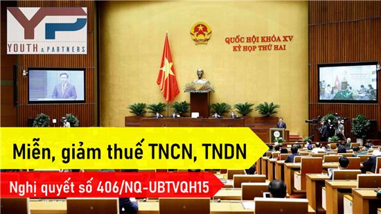 Nghị quyết 406, hỗ trợ đến 30% thuế TNCN, TNDN