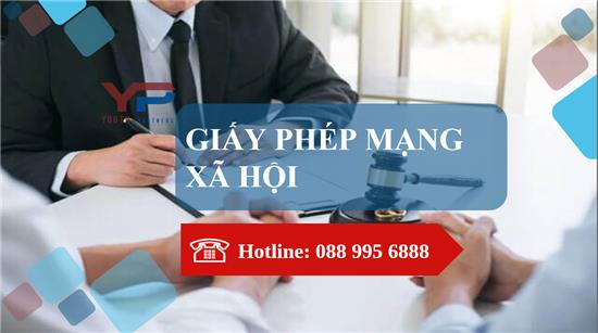 THỦ TỤC ĐĂNG KÝ GIẤY PHÉP MẠNG XÃ HỘI