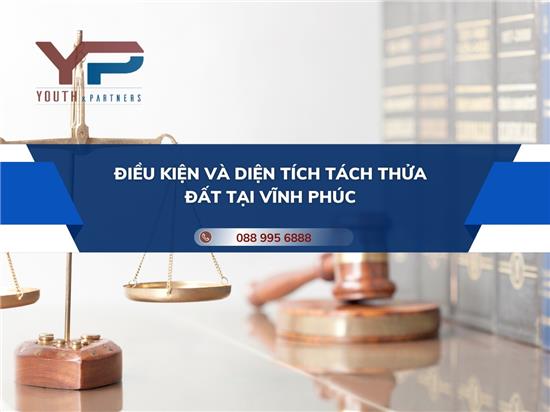 ĐIỀU KIỆN VÀ DIỆN TÍCH TÁCH THỬA ĐẤT TẠI VĨNH PHÚC