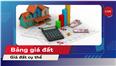 Bảng giá đất và giá đất cụ thể: Cập nhật quy định mới 2024 tại Vĩnh Phúc