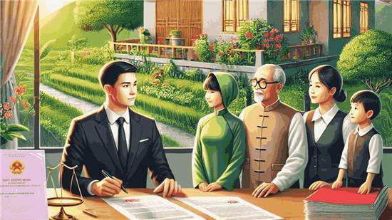 Thừa kế quyền sử dụng đất của hộ gia đình tại Vĩnh Phúc 2025