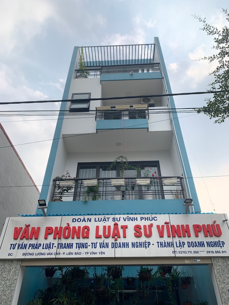 Trụ sở Văn phòng luật sư Vĩnh Phú Trụ sở Văn phòng luật sư Vĩnh Phú
